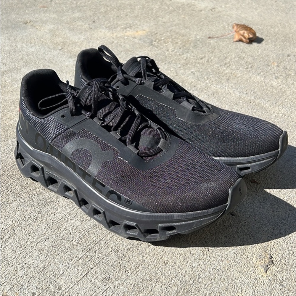 On Running Cloudmonster "All Black" sneakers Size 10 M